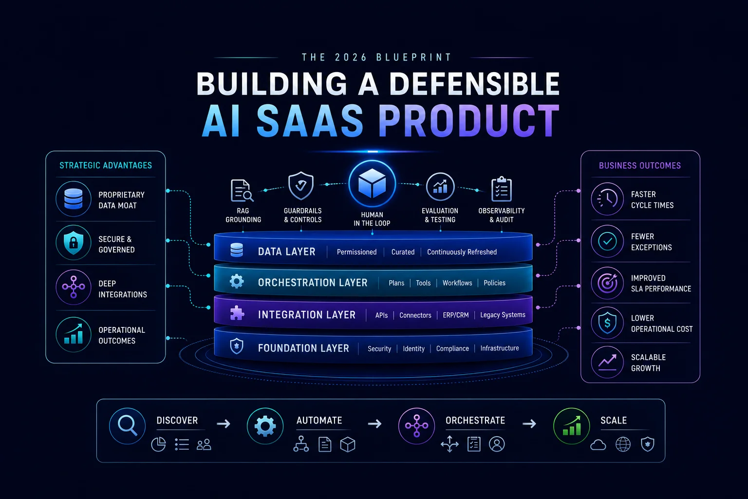 Build a Defensible AI SaaS Product in 2026 | AI Software Development ...